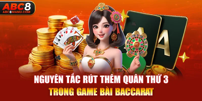 Nguyên tắc rút thêm quân thứ 3 trong game bài Baccarat